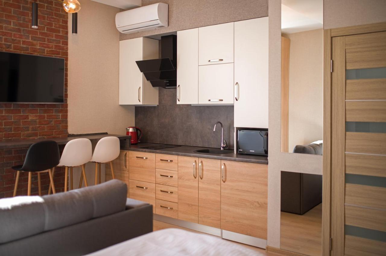 Modern Apartmetns In Town Center Poltava Kültér fotó
